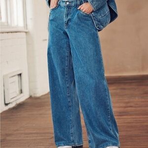 94 Baggy Wide Leg Levi’s Classic Blue  Women Jeans